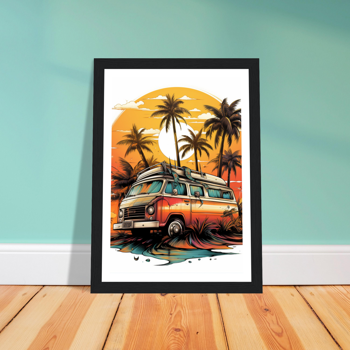 Van Life - rosting on the beach