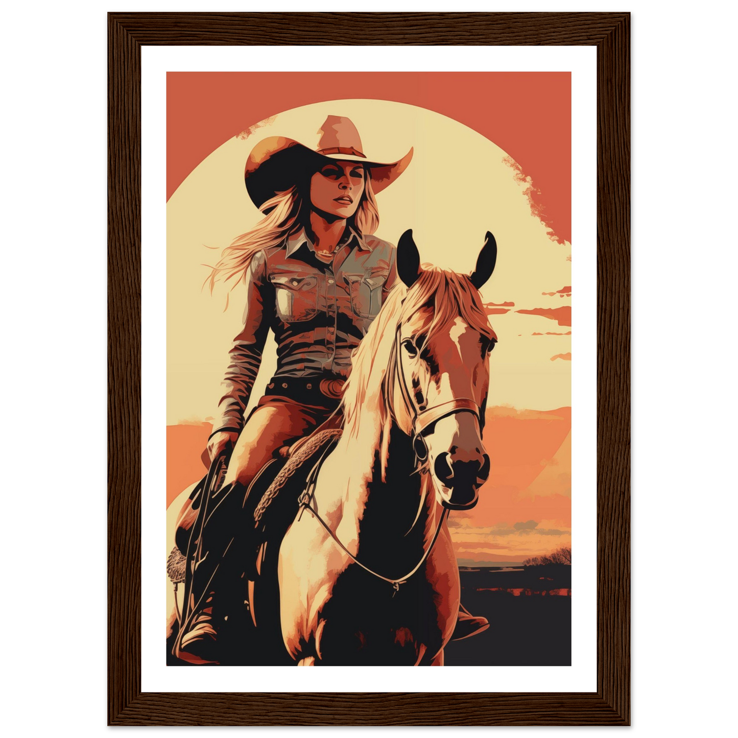 Vintage Western - Cowgirl