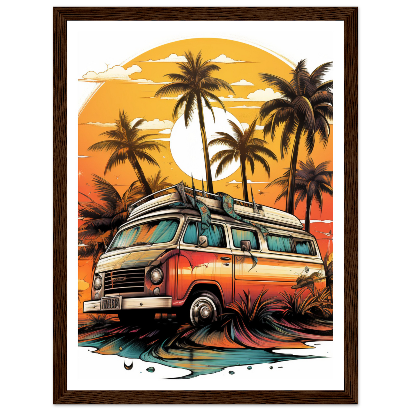 Van Life - rosting on the beach