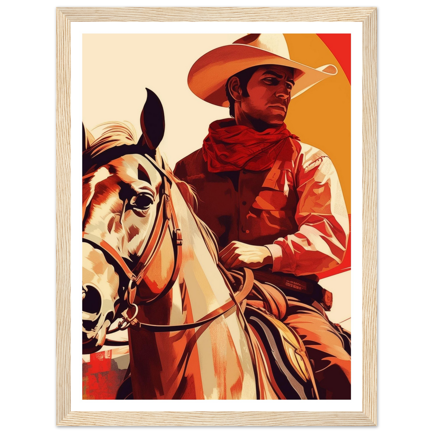 Vintage Western - Hoch zu Ross