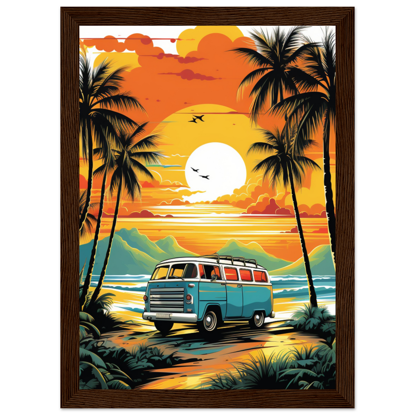 Van Life - lonely Beach