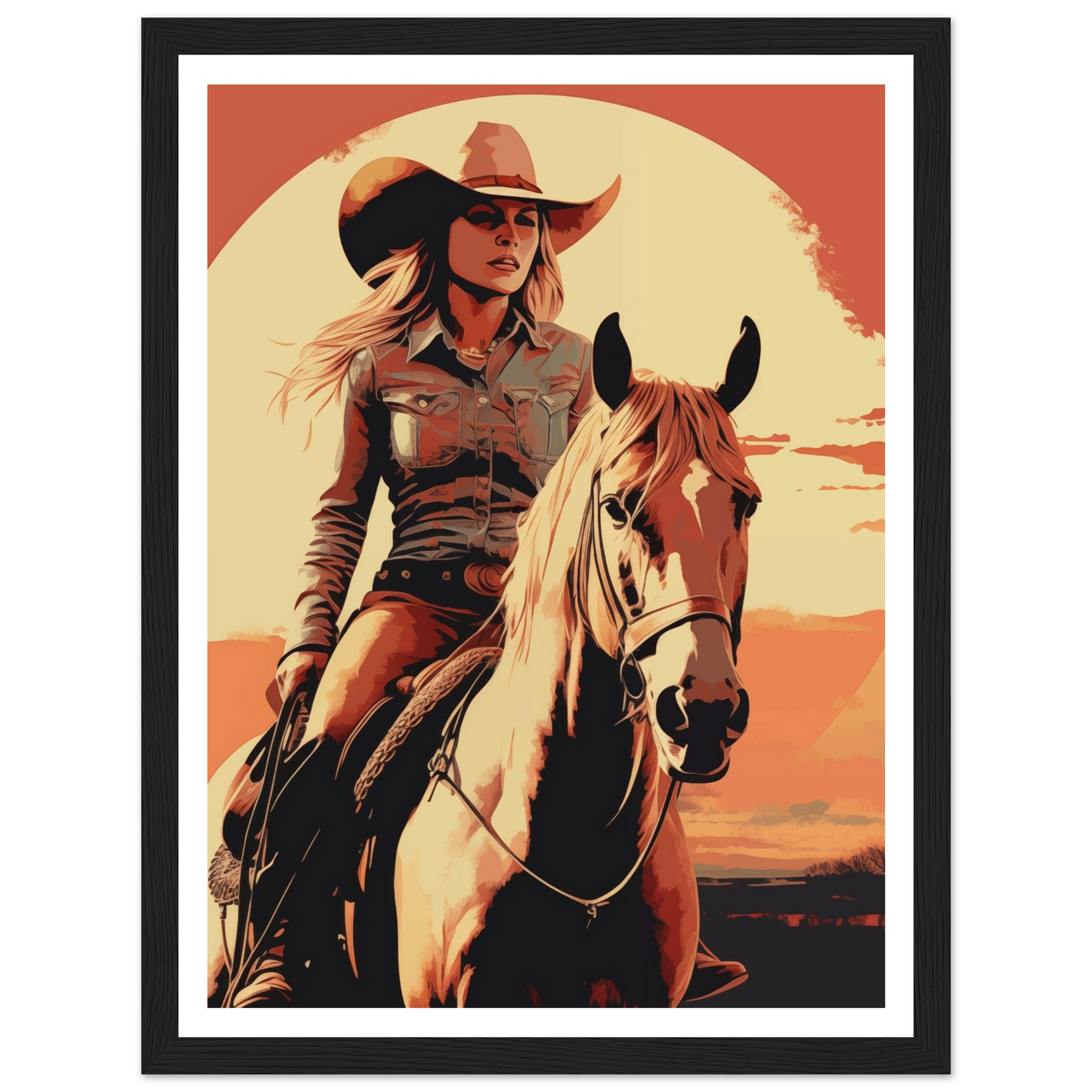 Vintage Western - Cowgirl