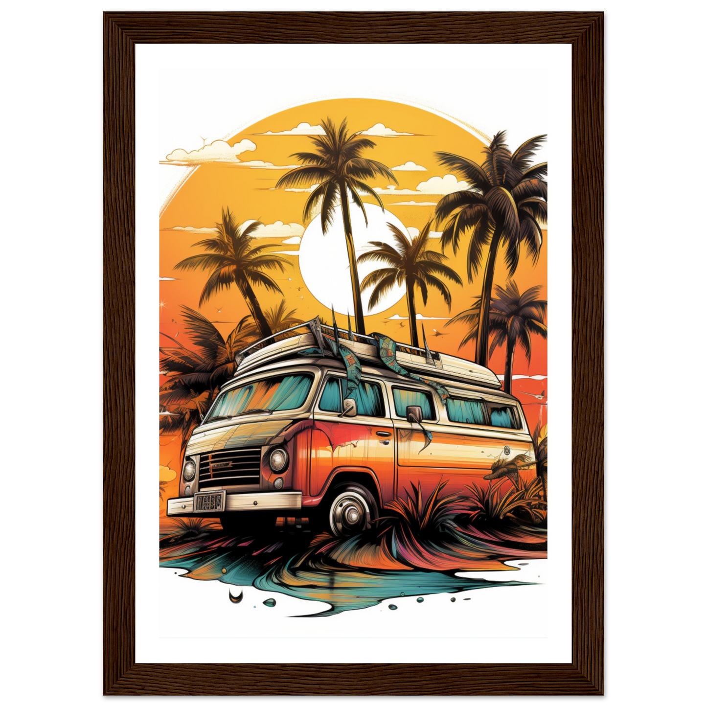 Van Life - rosting on the beach