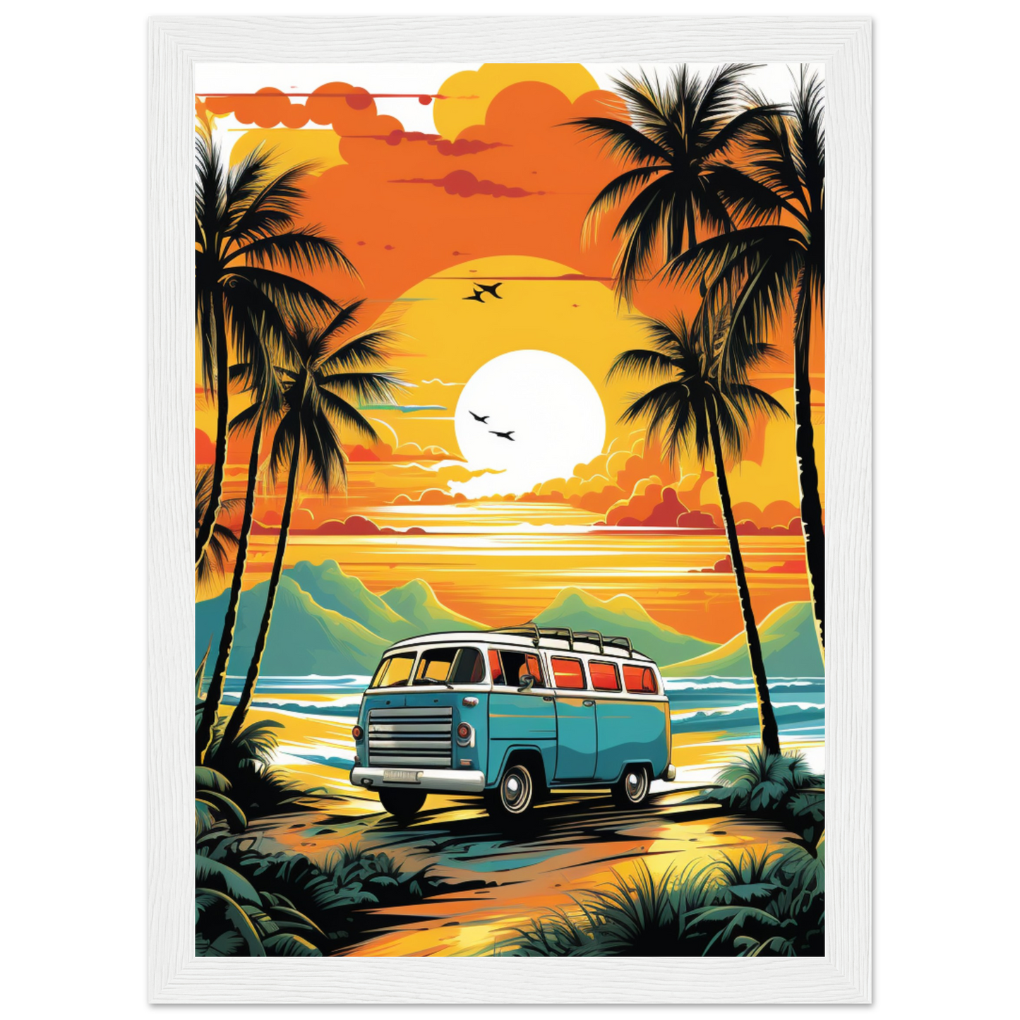 Van Life - lonely Beach