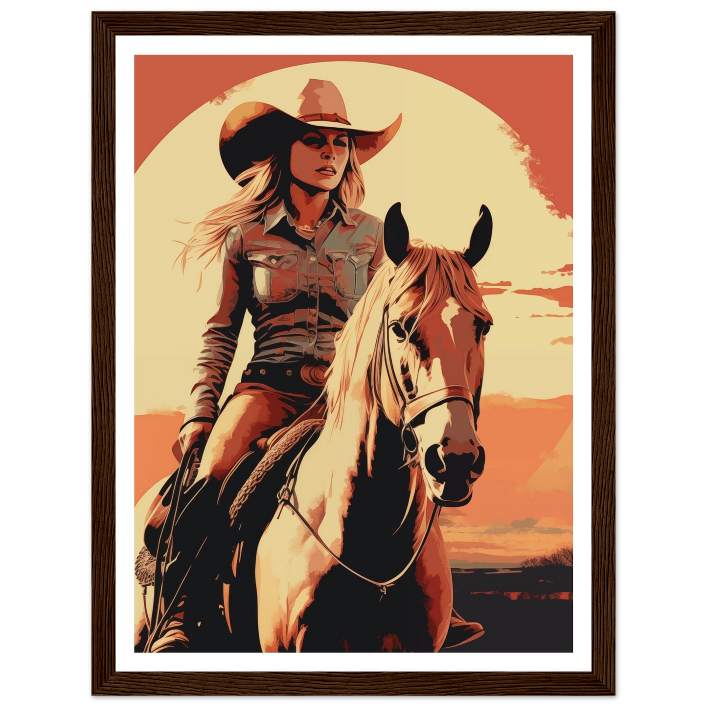 Vintage Western - Cowgirl