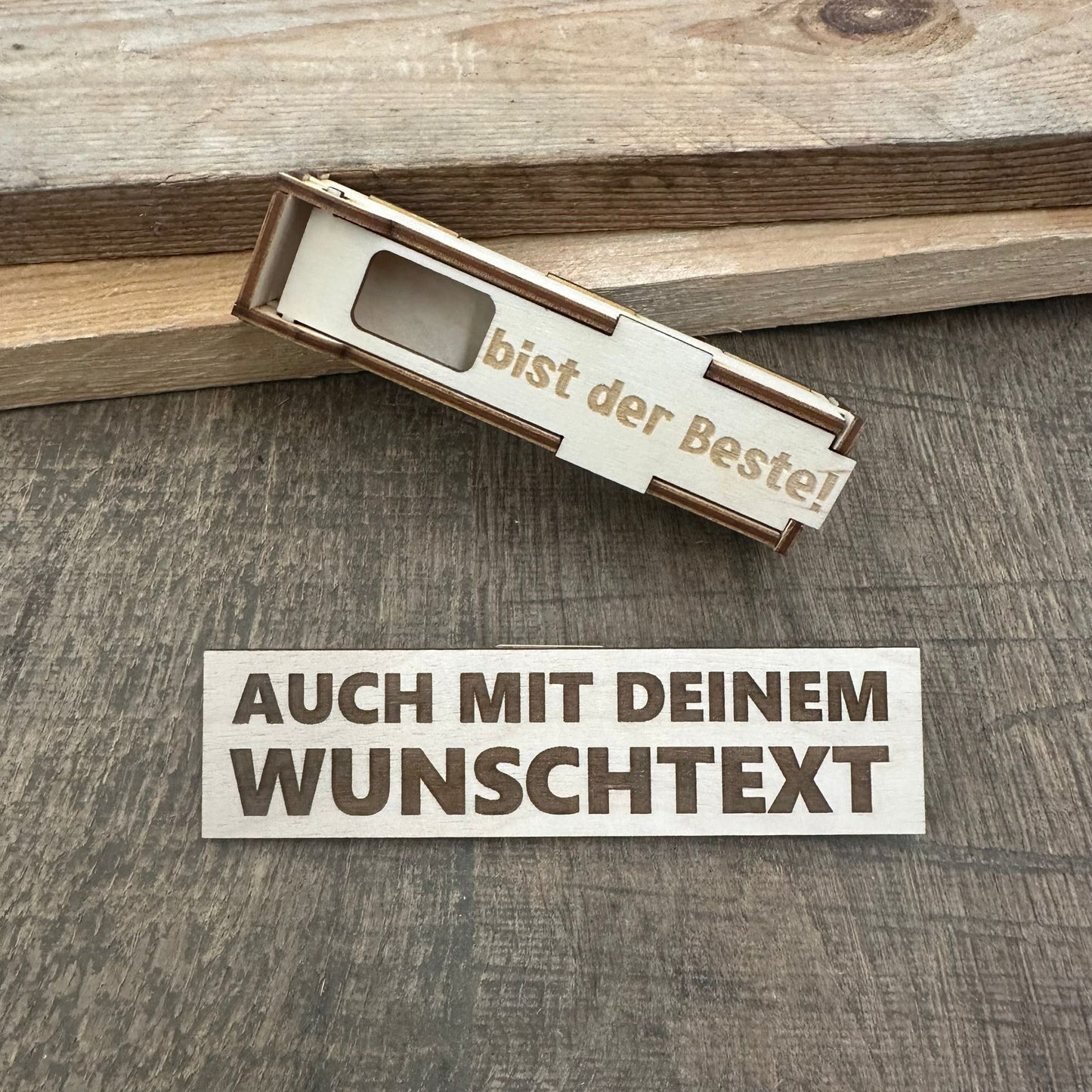 Geschenkbox  DUPLO mit Deinem Wunschtext.