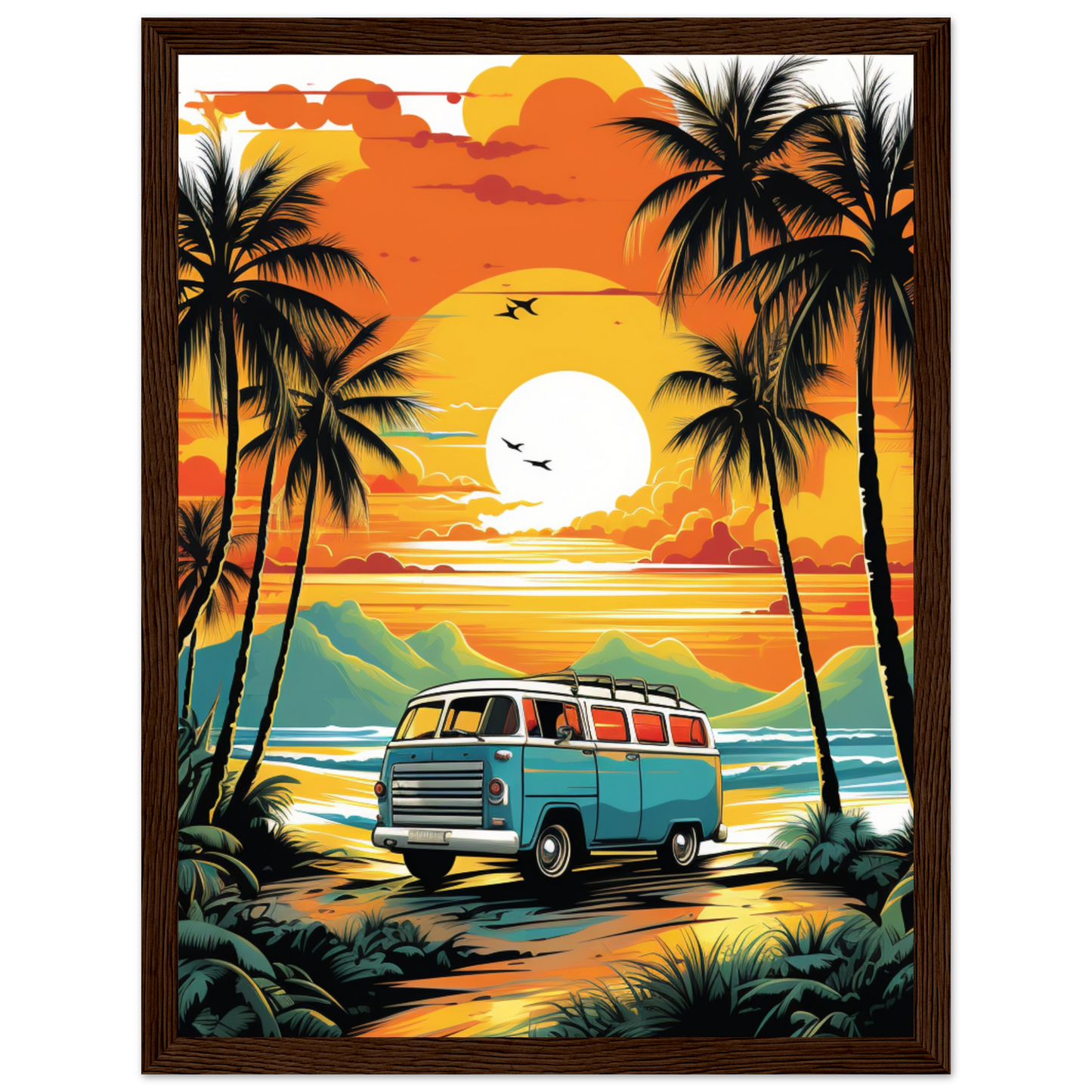 Van Life - lonely Beach