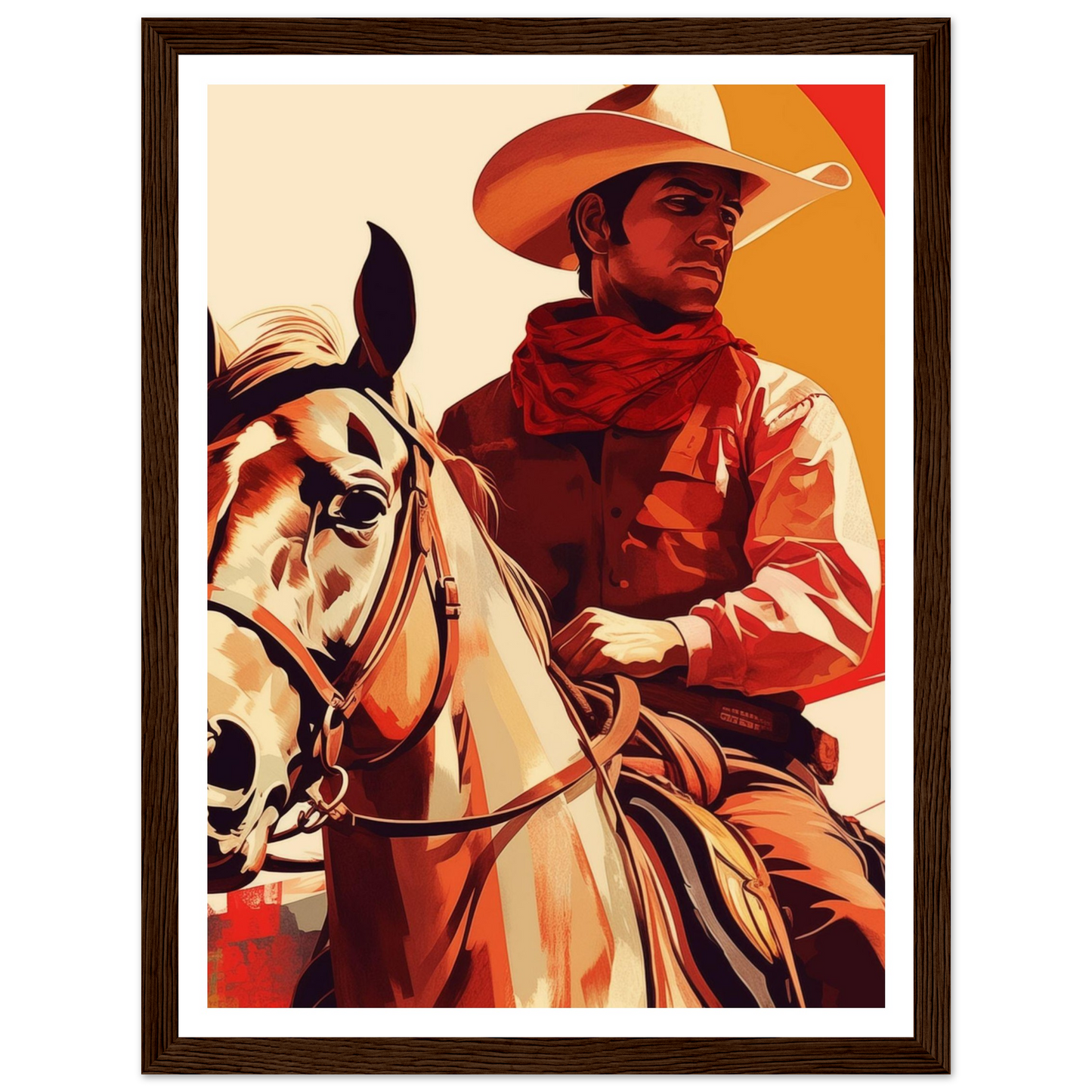 Vintage Western - Hoch zu Ross