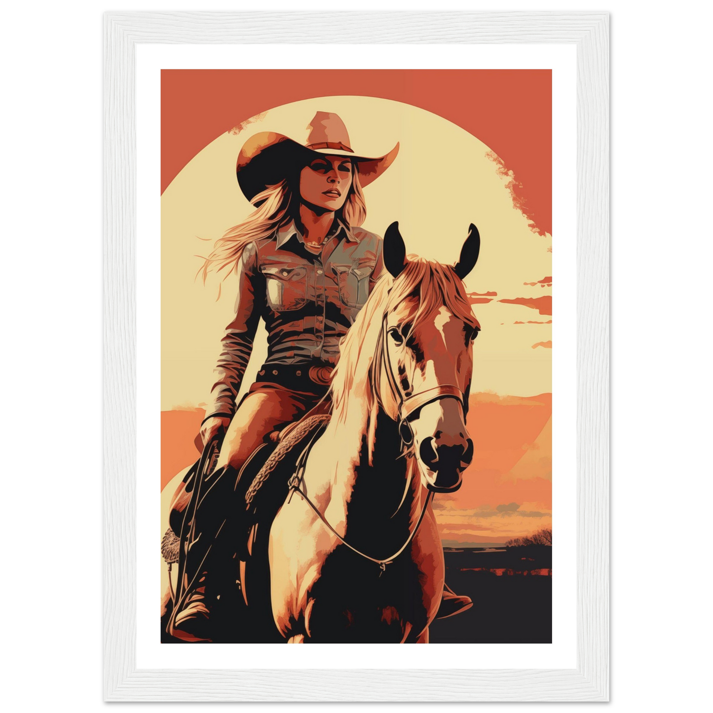 Vintage Western - Cowgirl