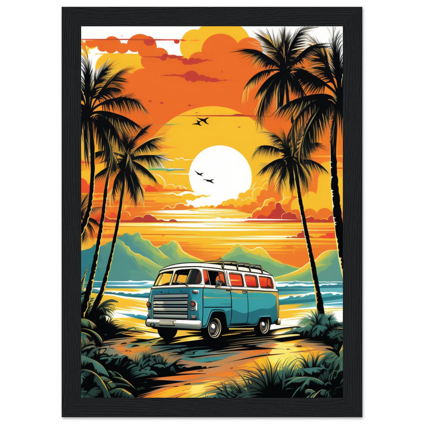 Van Life - lonely Beach