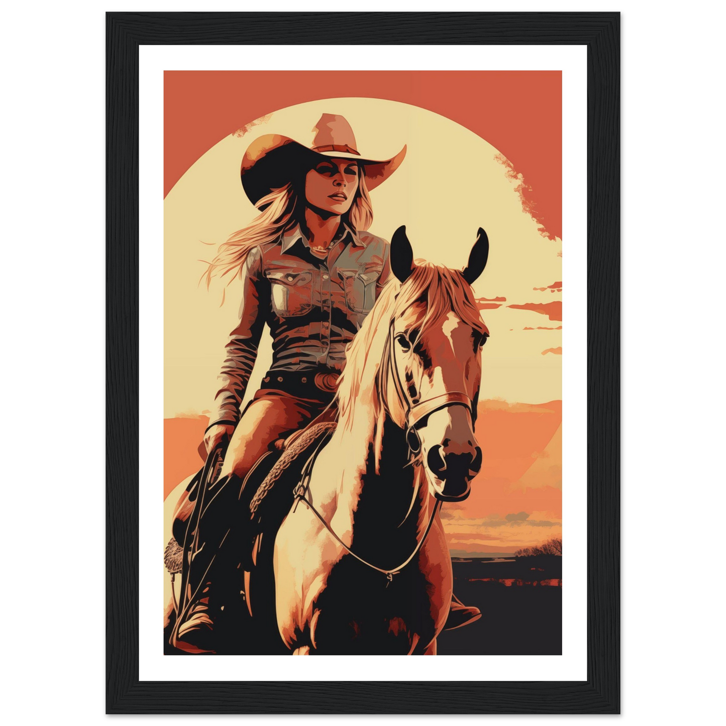 Vintage Western - Cowgirl