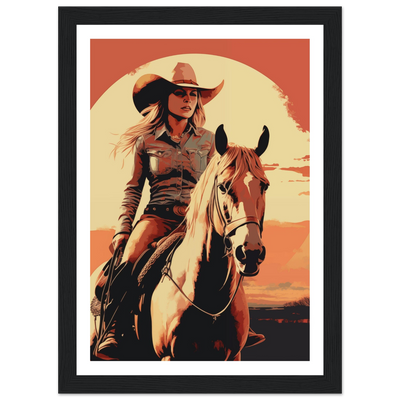 Vintage Western - Cowgirl