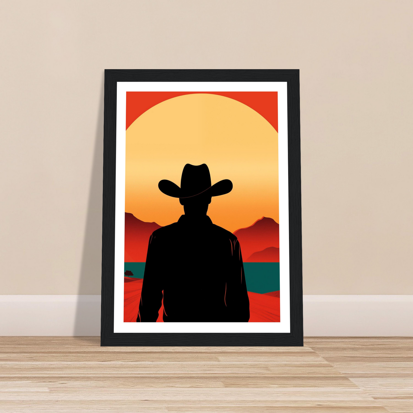 Vintage Western - lonesome Cowboy