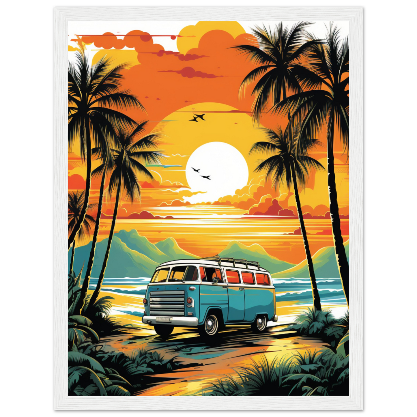 Van Life - lonely Beach