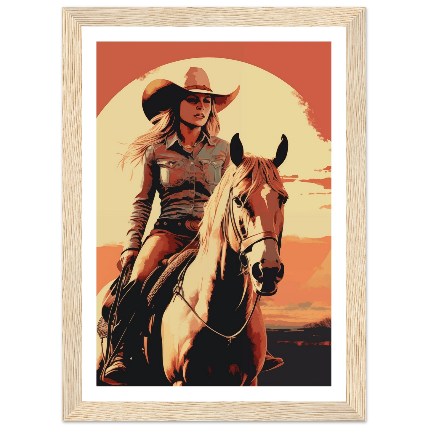 Vintage Western - Cowgirl