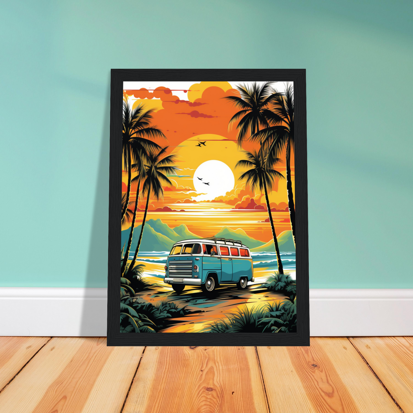 Van Life - lonely Beach