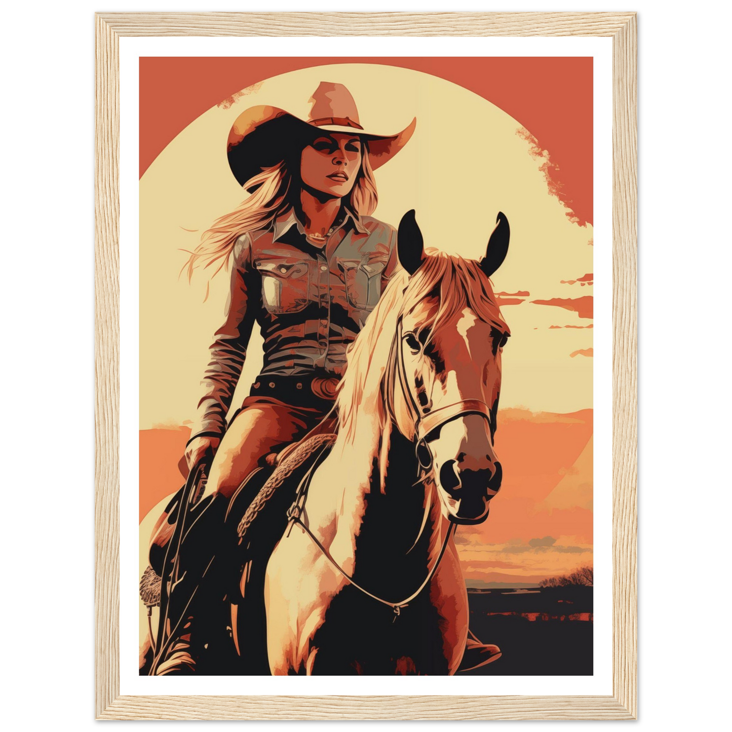 Vintage Western - Cowgirl