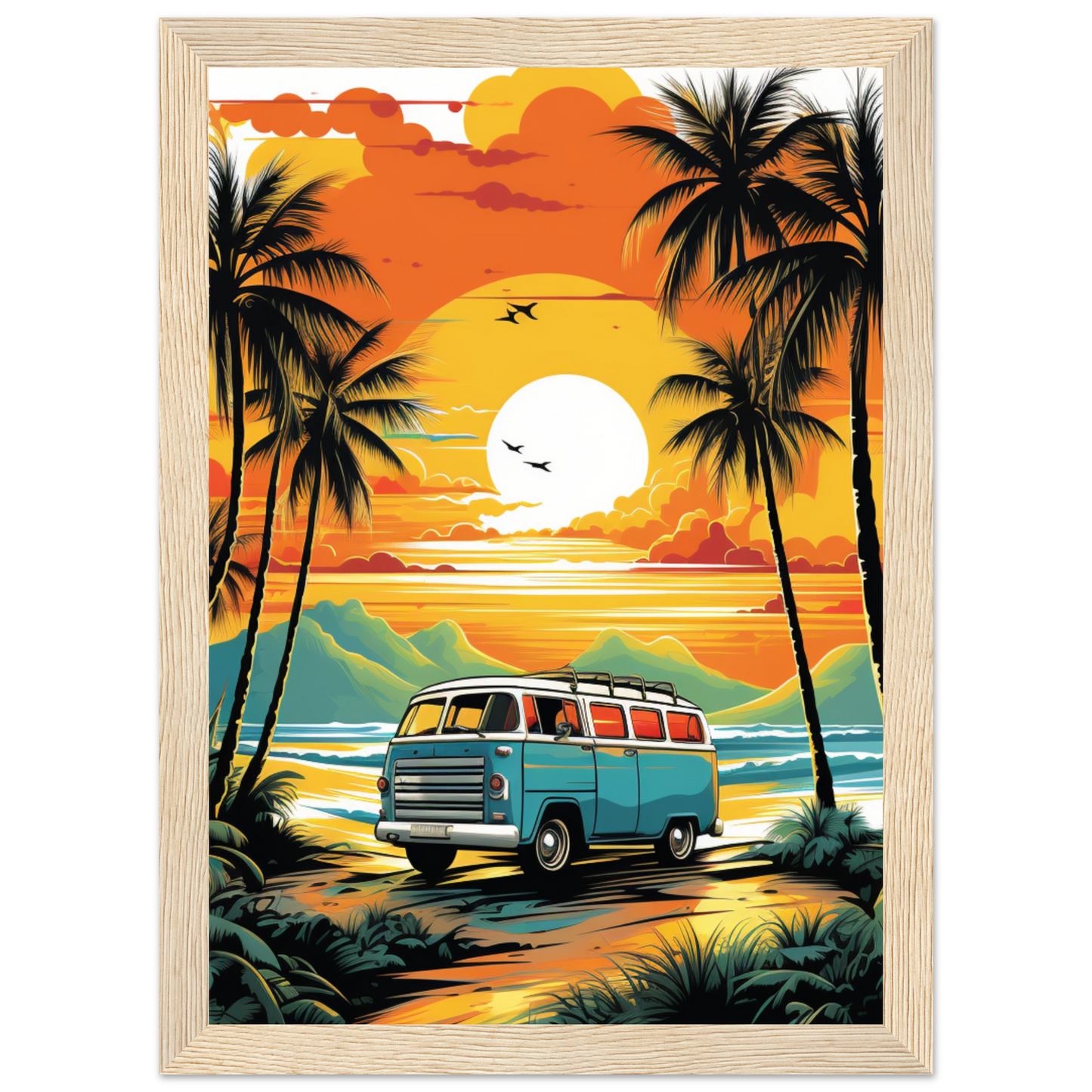 Van Life - lonely Beach
