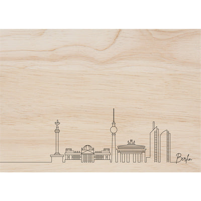 Woodcardz - Berlin Skyline