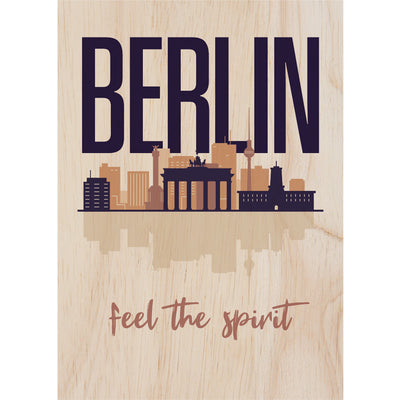 Woodcardz - Berlin - feel the spirit